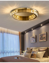Avenila Gold Ring Round Circle Jewelry Luxury Ceiling Light - Avenila - Interior Lighting, Design & More