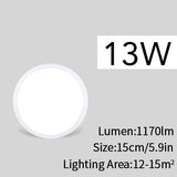 Avenila Living Room LED Ceiling Lamp Ultra-thin Cold White 18W 24W 36W 48W - Avenila - Interior Lighting, Design & More