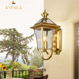 Avenila Waterproof IP65 Copper Garden Balcony Porch Foyer Outdoor Wall Light - Avenila - Interior Lighting, Design & More