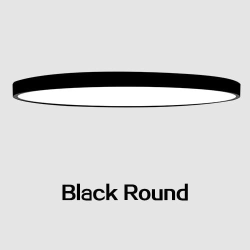 LED UltraThin Black and White Ceiling Light - Avenila - Interior Lighting, Design & More