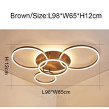 وحدة تحكم عن بعد 2/3/5/6 حلقات دائرة الثريا الحديثة بقيادة - Avenila - الإضاءة الداخلية والتصميم وأكثر