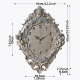 Antike Quarz-Engel-Wanduhr - Avenila - Innenbeleuchtung, Design und mehr