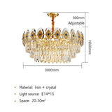 Avenila Modern Treasure Jewel Crystal Chandelier - Avenila - Interior Lighting, Design & More