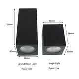 Exterior/Interior 3W/6W LED Aluminum Wall Lamp - Avenila - Interior Lighting, Design & More