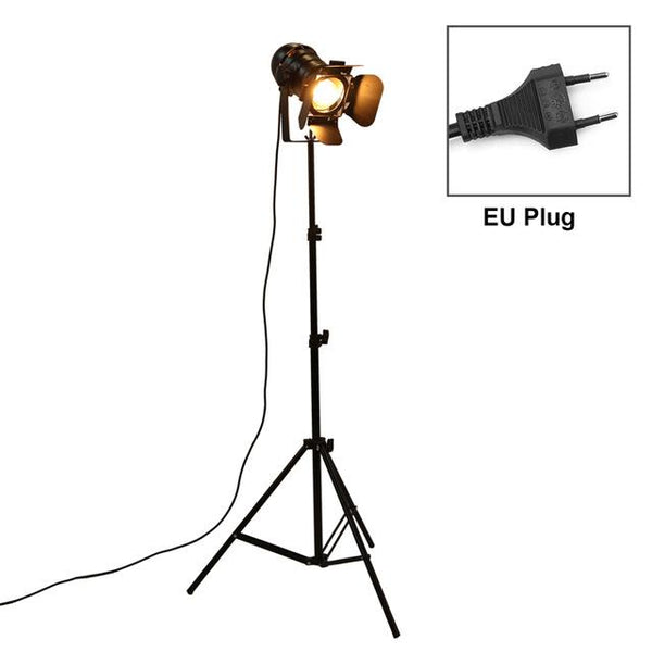 Industrial Bar Creative Studio Retro Tripod Black Floor Lamp - Avenila - Interior Lighting, Design & More