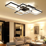 Modern Multi-Square 33 1/2" to 55" Wide Aluminum Ceiling Lights - Avenila - Interior Lighting, Design & More