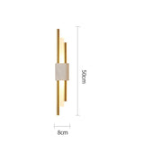 Post-modern Light Luxury Wall Lamp Living Room Background Wall Hotel Creative Aisle Bedroom Minimalist Wall Sconce - Avenila - Interior Lighting, Design & More
