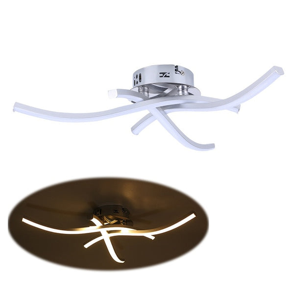 18W/24W Moderner Kronleuchter Gabelförmige Deckenlampe