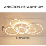 Fernbedienung 2/3/5/6 Kreisringe Moderner Led-Kronleuchter - Avenila - Innenbeleuchtung, Design und mehr