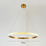 Ringförmiger Ring-Kronleuchter aus halbflüssigem Luxusgold - Avenila Luxury Selects - Avenila - Innenbeleuchtung, Design & mehr