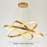 Ringförmiger Ring-Kronleuchter aus halbflüssigem Luxusgold - Avenila Luxury Selects - Avenila - Innenbeleuchtung, Design & mehr