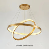 Ringförmiger Ring-Kronleuchter aus halbflüssigem Luxusgold - Avenila Luxury Selects - Avenila - Innenbeleuchtung, Design & mehr