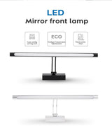 LED-Wandspiegelleuchte aus Edelstahl 8W, 12W - Avenila - Innenbeleuchtung, Design & mehr