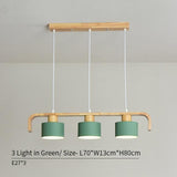 Wood Modern Pendant Lights LED Kitchen Lights LED Lamp Hanging Lamp Kitchen Table Bedroom Bar Counter Lighting Fixtures - Avenila - Interior Lighting, Design & More