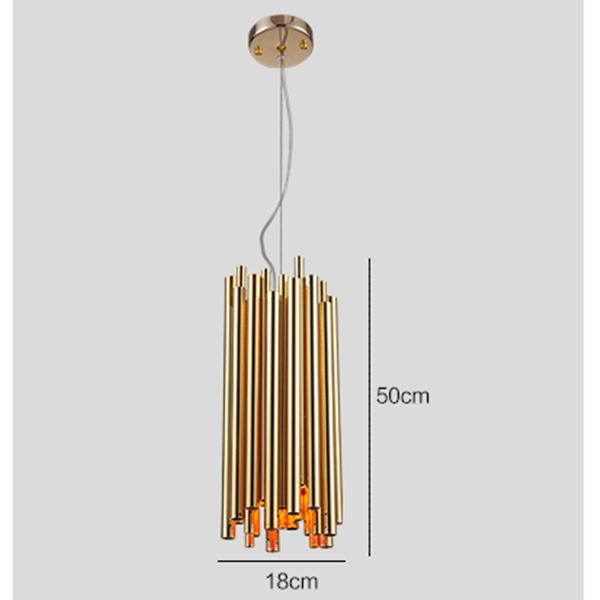 Italy Design Gold Delightfull Lustre Brubeck - Avenila - Eclairage intérieur, design et plus