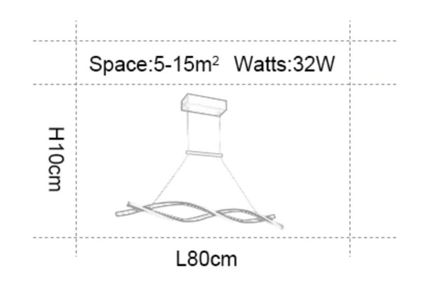 Lampadario a sospensione Slim Modern - Avenila Select - Avenila - Illuminazione d'interni, Design & Altro