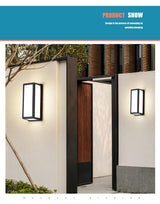 Avenila LED Waterproof Outdoor Rectangular Wall Sconce with Motion Sensor - Avenila - Interior Lighting, Design & More