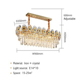 Avenila Modern Treasure Jewel Crystal Chandelier - Avenila - Interior Lighting, Design & More