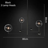 Avenila Postmodern LED Glass Ball Chandelier Ceiling Hanging Lights - Avenila - Interior Lighting, Design & More