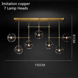 Avenila Postmodern LED Glass Ball Chandelier Ceiling Hanging Lights - Avenila - Interior Lighting, Design & More