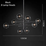 Avenila Postmodern LED Glass Ball Chandelier Ceiling Hanging Lights - Avenila - Interior Lighting, Design & More