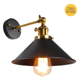 Black and White Vintage Wall Lamp Indoor Lighting Knob Switch - Avenila - Interior Lighting, Design & More