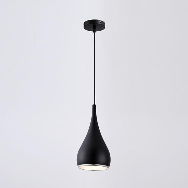 Black, White & Silver Minimalist LED Pendant Lights - Avenila - Interior Lighting, Design & More