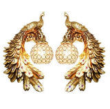 Bohemian Peacock Luxury LED Crystal Wall Lamp - Avenila - Interior Lighting, Design & More