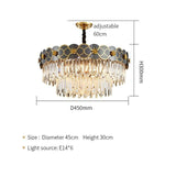 Double Layer Luxury LED Crystal Flower Icicle Chandelier - Avenila - Interior Lighting, Design & More