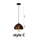 Iron Vintage Warm Loft Porous Restaurant or Home Pendant Light - Avenila - Interior Lighting, Design & More
