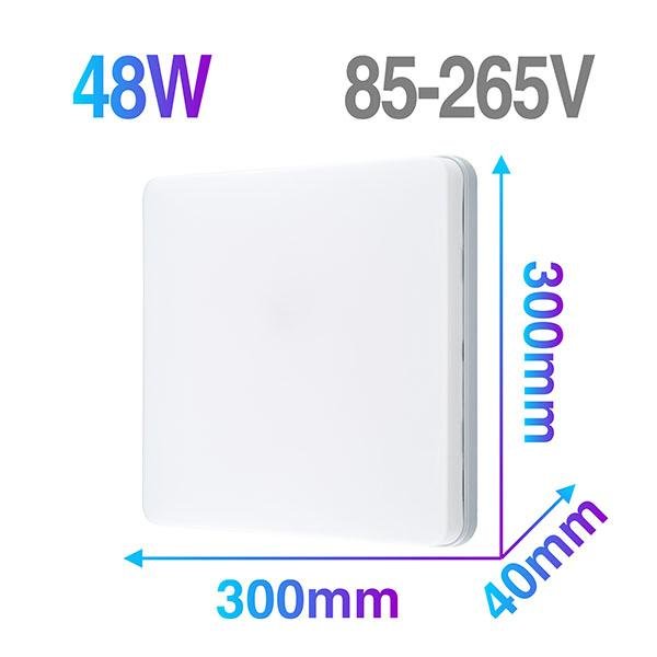 LED Ultrathin Ceiling Light Square & Round 6W 9W 18W 24W 36W 48W 85-265V - Avenila - Interior Lighting, Design & More