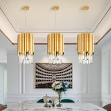 Modern Crystal & Gold Pendant Lights For Kitchen or Dining Room - Avenila - Interior Lighting, Design & More