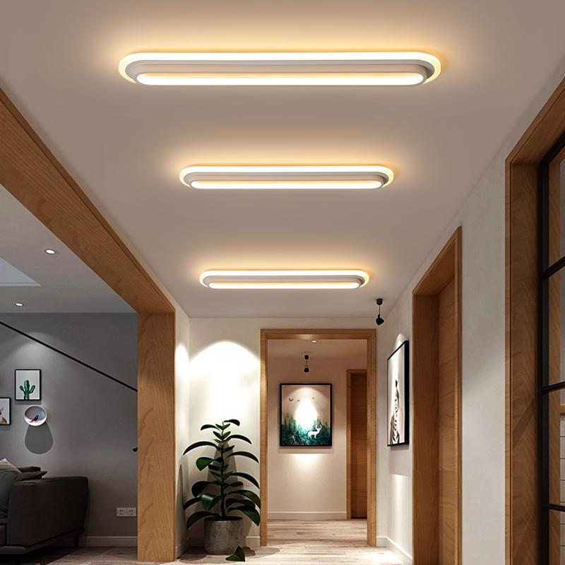 Modern hallway shop lights