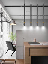 Modern Long Hanging 1" Wide Mini Pendant Lights - Avenila - Interior Lighting, Design & More
