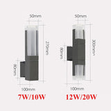 Outdoor Motion Sensor LED Waterproof Wall Light - Avenila - Interior Lighting, Design & More
