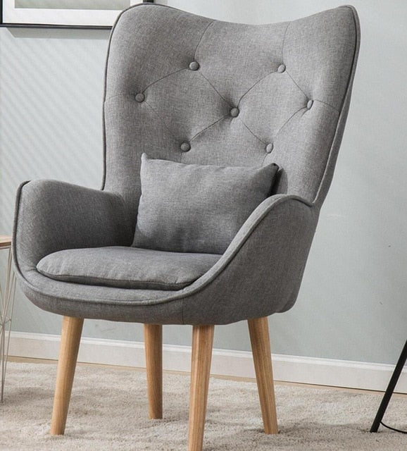 Nordic Single Living Room Balcony Apartment Chair