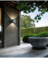 Radar Sensor Porch Light Adjustable Angle Outdoor & Indoor LED Wall Lights Garden Corridor Lamp Cube Wall Sconce