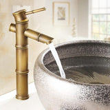 Avenila Antique Bamboo Shaped Modern Brass Hot & Cold Faucet - Avenila - Interior Lighting, Design & More