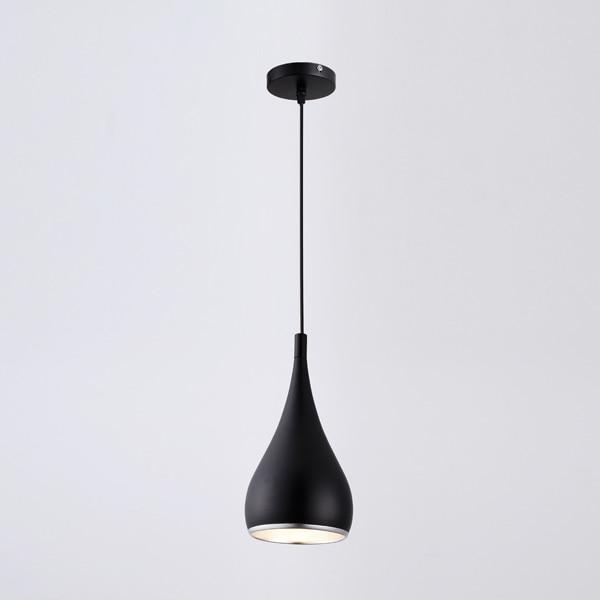 الأسود والأبيض والفضة الحد الأدنى LED قلادة أضواء - Avenila - الإضاءة الداخلية والتصميم وأكثر