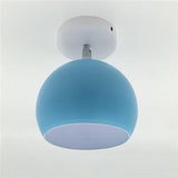 Creative Round Iron E27 Ceiling Light Nordic Modern Macaron LED Ceiling Lamp - Avenila - Interior Lighting, Design & More