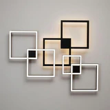 DIY LED مربع / دائرة مصباح الجدار - Avenila - الإضاءة الداخلية والتصميم وأكثر