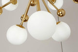 الزجاج LED الذهب سبوتنيك الثريا - أفينيلا - الإضاءة الداخلية والتصميم وأكثر