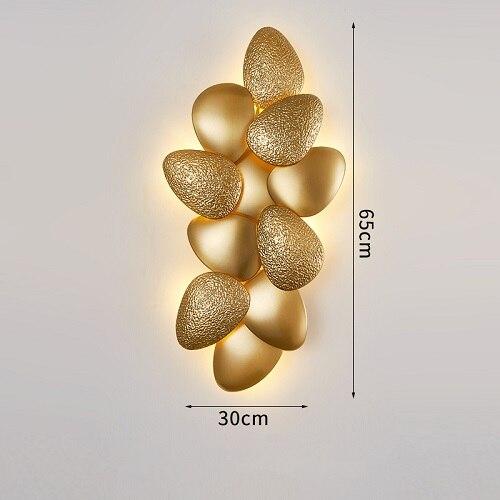 Gold 6-Piece LED Wall Sconce Light - Avenila - Interior Lighting, Design & More