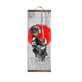 Japanese Ukiyoe Poster and Prints Home Decoration Hanging Wood Scroll - Avenila - Interior Lighting, Design & More