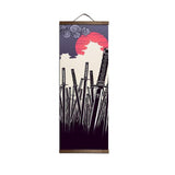 Japanese Ukiyoe Poster and Prints Home Decoration Hanging Wood Scroll - Avenila - Interior Lighting, Design & More