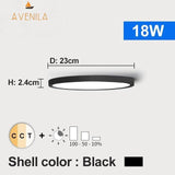 LED Dimmable Ceiling Light 12W 18W 24W 32W 220V With 3 Color Adjustable - Avenila - Interior Lighting, Design & More