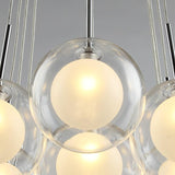 الحديثة LED الكرة الزجاجية شنقا الثريا - Avenila - الإضاءة الداخلية والتصميم وأكثر
