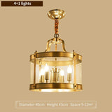 Sofrey Foyer Gold Glass and Copper Chandelier 20, 40, 50 60cm - Avenila - Interior Lighting, Design & More