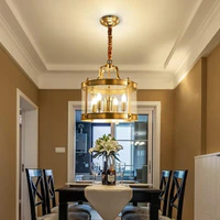 Sofrey Foyer Gold Glass and Copper Chandelier 20, 40, 50 60cm - Avenila - Interior Lighting, Design & More