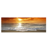 غروب الشمس الطبيعية شاطئ البحر المناظر الطبيعية الملصقات ويطبع قماش اللوحة بانوراما الاسكندنافية الجدار صورة فنية لغرفة المعيشة - Avenila - الإضاءة الداخلية والتصميم وأكثر